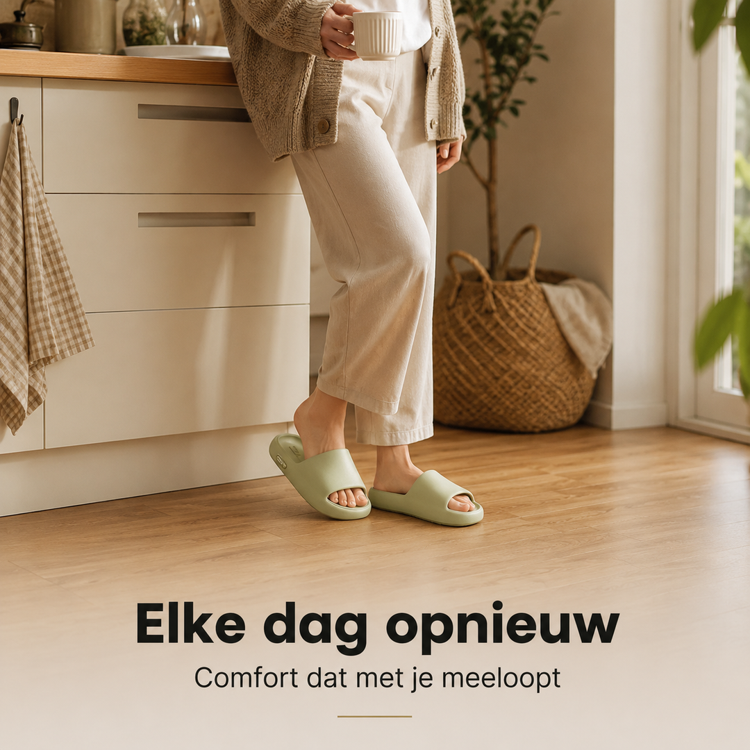 Wolkjesslippers – Voor Voeten Die Eindelijk Mogen Uitrusten