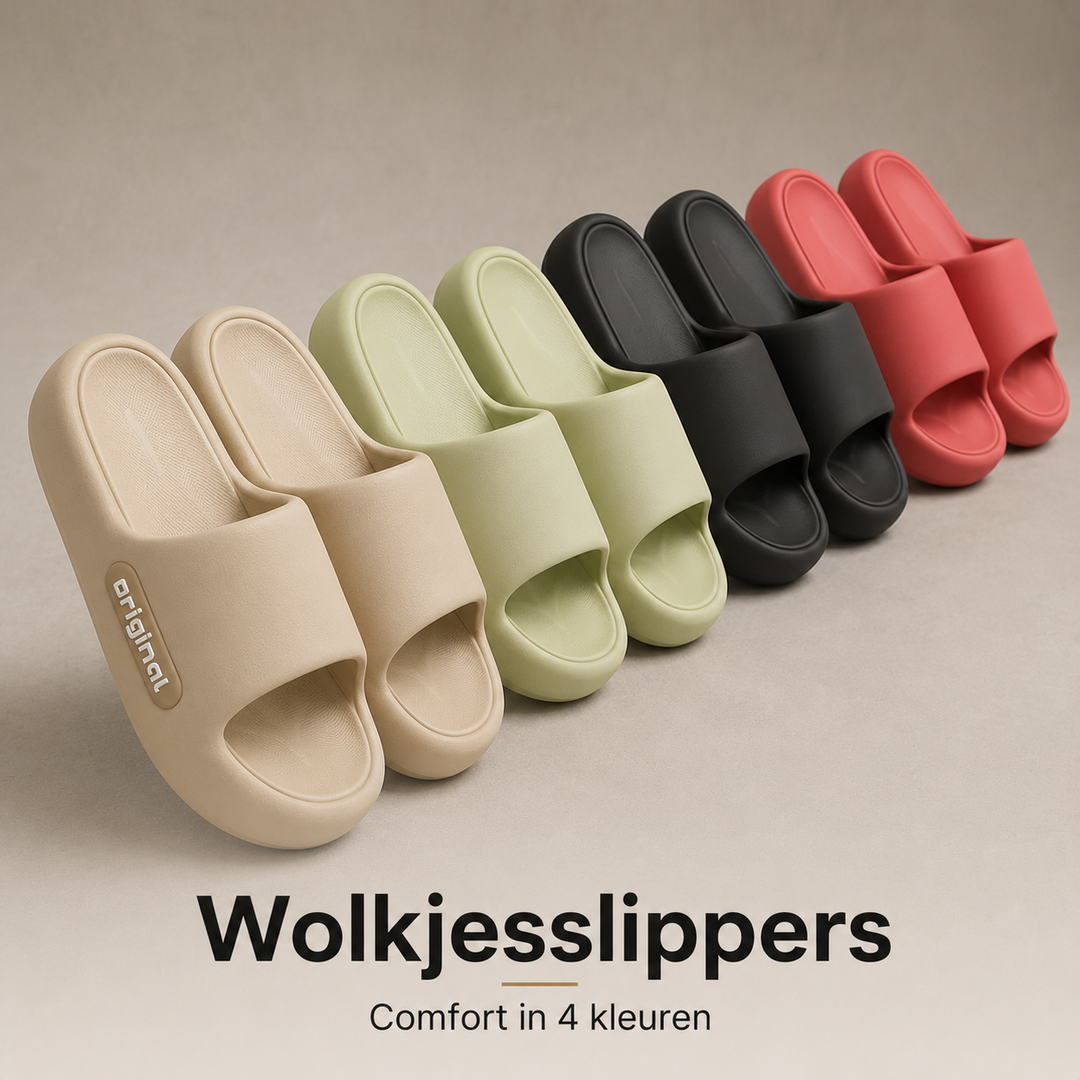 Wolkjesslippers – Voor Voeten Die Eindelijk Mogen Uitrusten