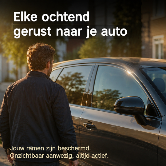 Veiligheidsfolie voor Autoramen – Houd gebroken glas op zijn plek bij een inbraakpoging