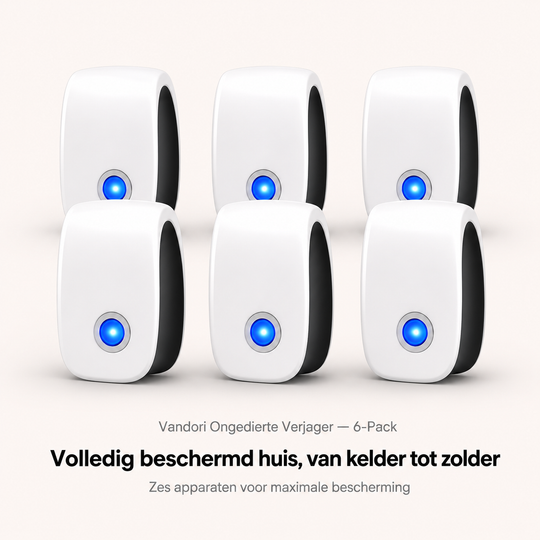 Ultrasone Ongedierte Verjager – Eindelijk rust in huis, zonder gif of vallen