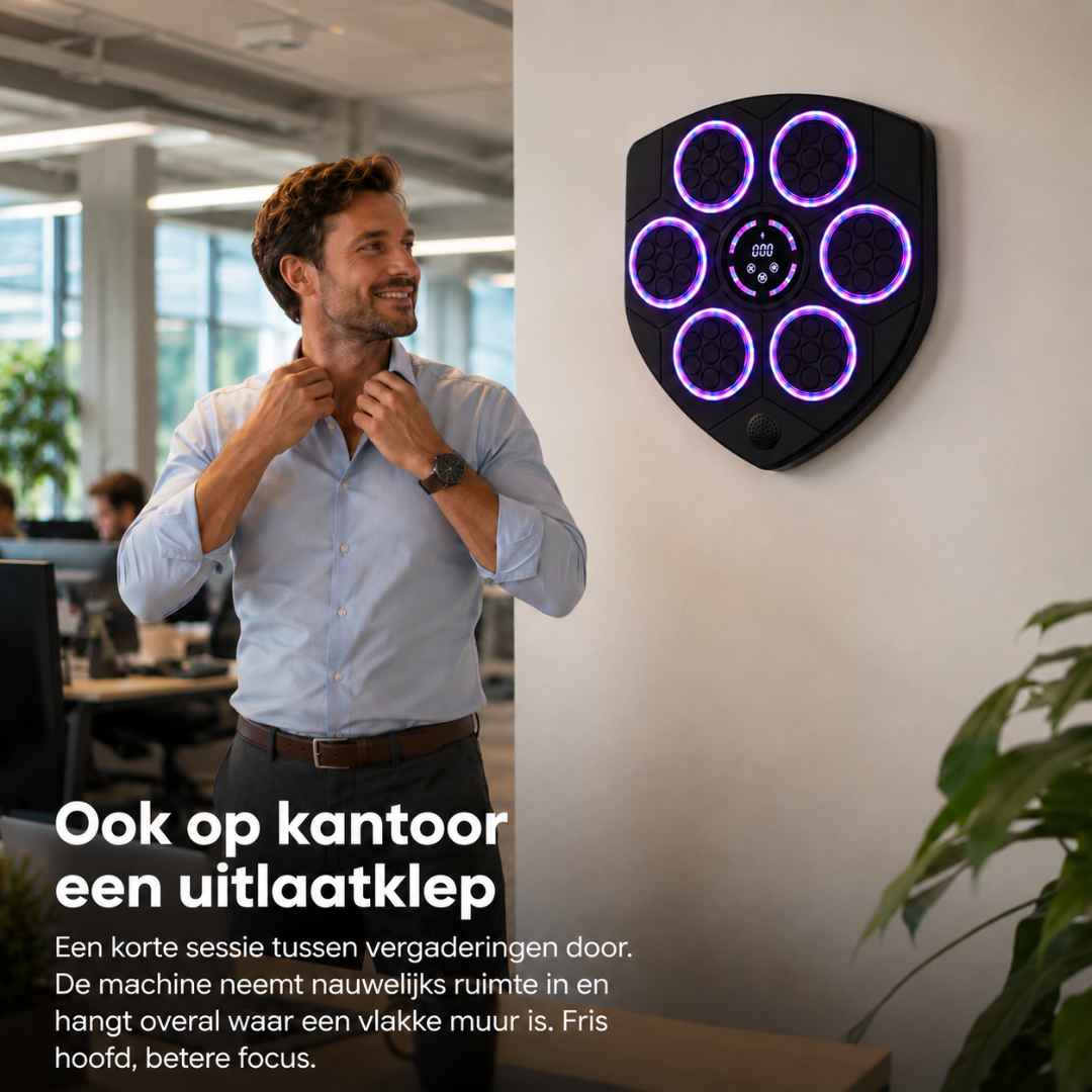 Muziek Boksmachine met Bluetooth - Boksen, bewegen en ontspannen in één