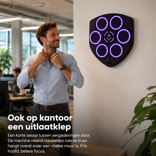 Muziek Boksmachine met Bluetooth - Boksen, bewegen en ontspannen in één