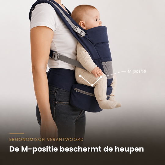 Babydrager 6-in-1 – Houd je baby dichtbij, je handen vrij en je rug ontlast