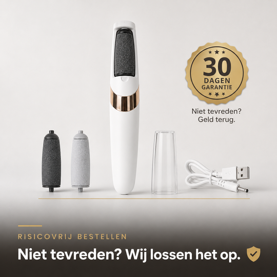 Elektrische Eeltverwijderaar – Voor zijdezachte voeten zonder salon