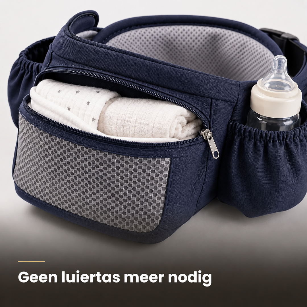 Babydrager 6-in-1 – Houd je baby dichtbij, je handen vrij en je rug ontlast