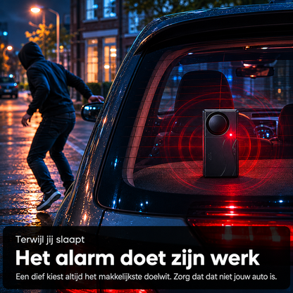 Wireless Car Alarm - Sleep soundly, knowing your car is protected