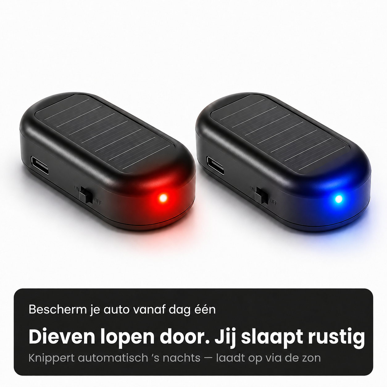 Vandori Alarm Lamp (2-pack) — Scare off thieves while you sleep soundly