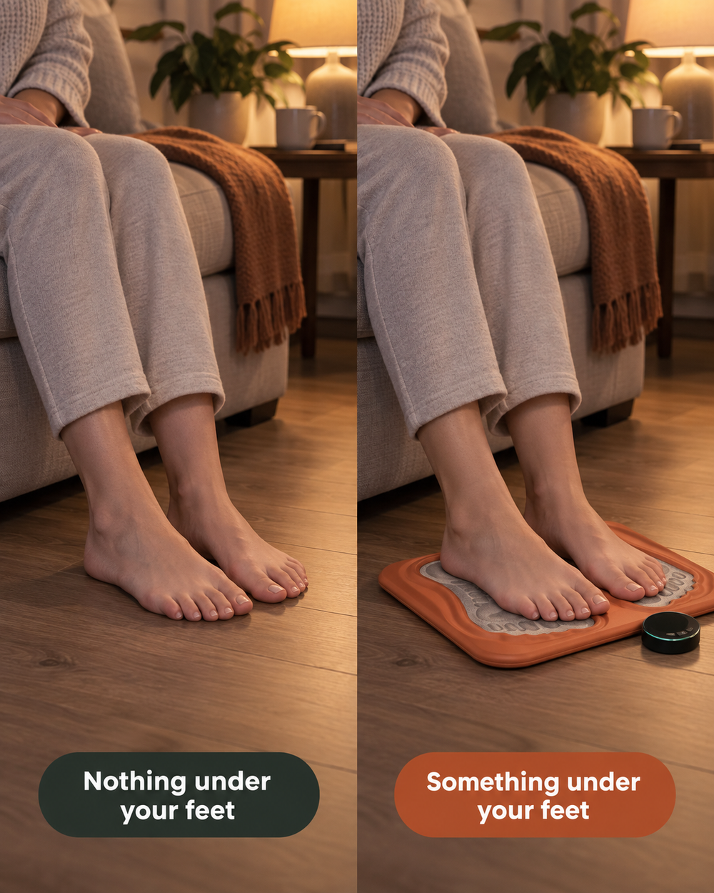 FootEase Mat - the same evening, a different floor under your feet