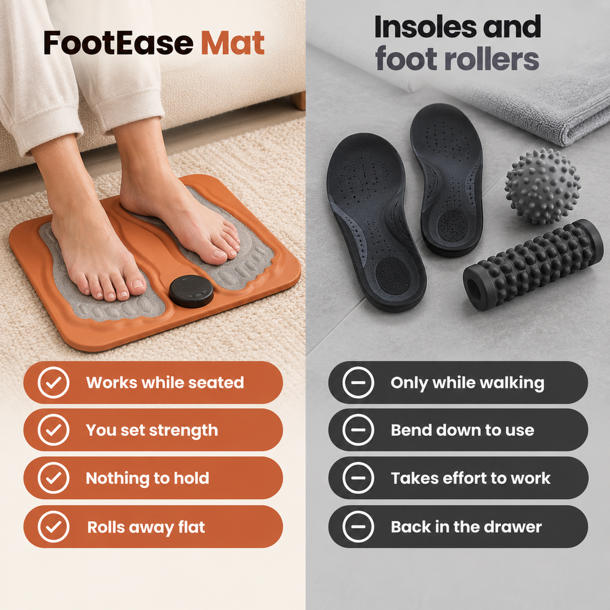 Why insoles stop doing anything after two days