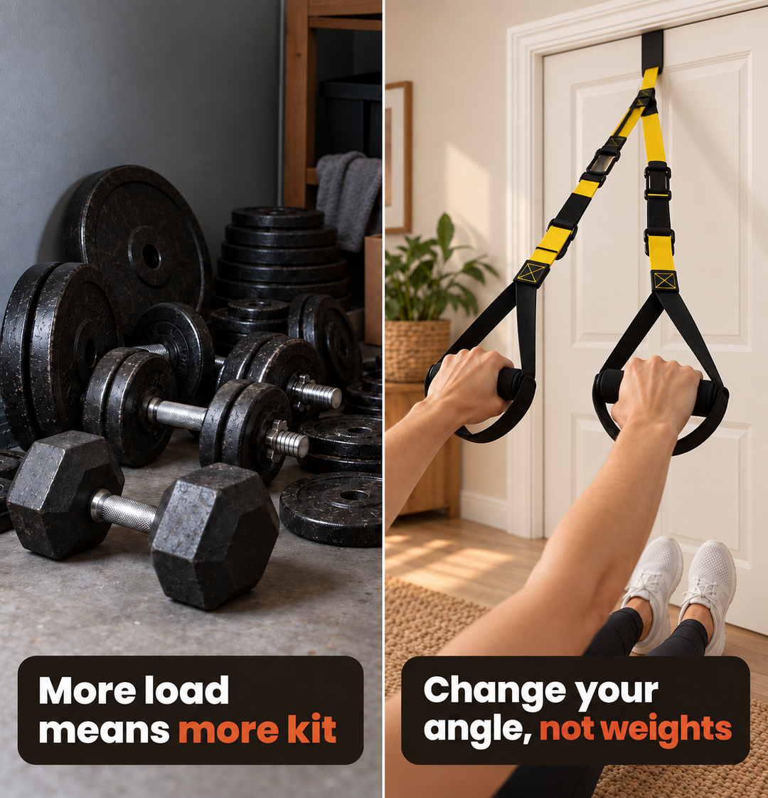 Change your angle, not weights